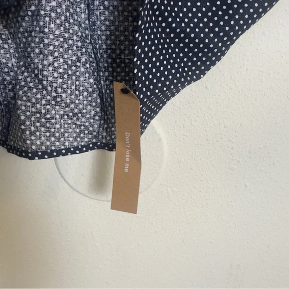 Reformation soraya polka dot sleeveless linen dress - Picture 7 of 10